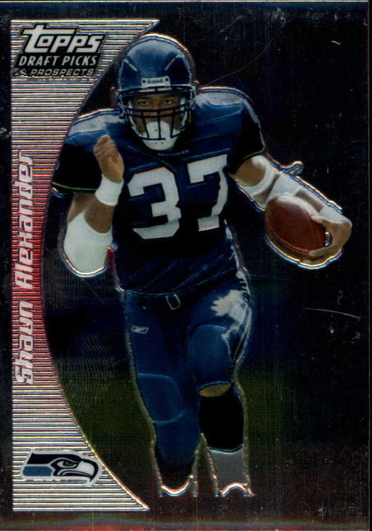 2005 Topps Draft Picks and Prospects Chrome #43 Shaun Alexander