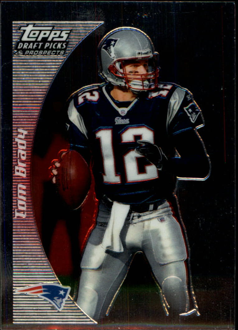 2005 Topps Draft Picks and Prospects Chrome #45 Tom Brady