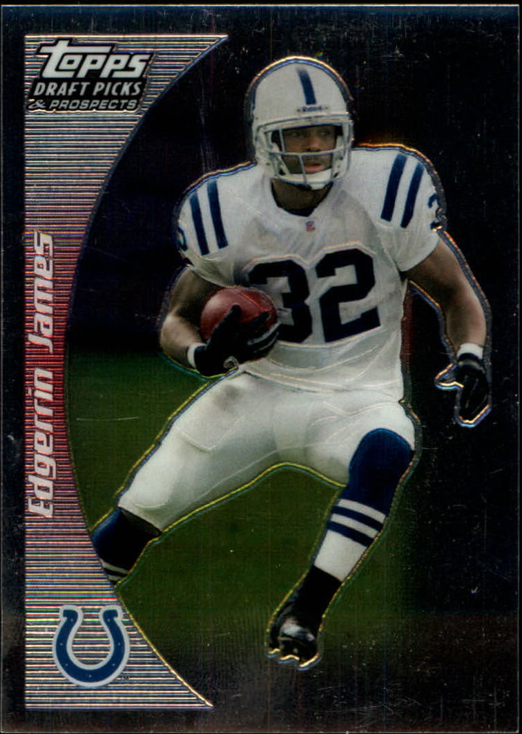 2005 Topps Draft Picks and Prospects Chrome #50 Edgerrin James