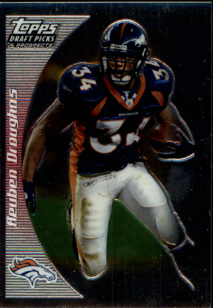2005 Topps Draft Picks and Prospects Chrome #54 Reuben Droughns