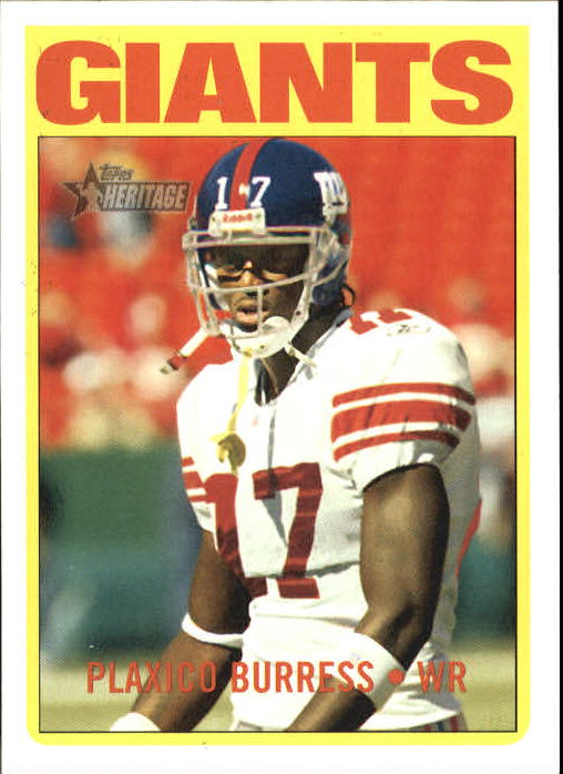 2005 Topps Heritage #25 Plaxico Burress
