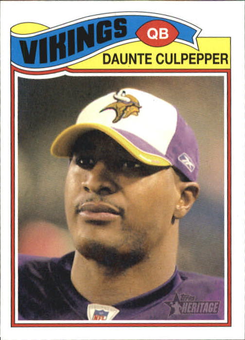 2005 Topps Heritage #26 Daunte Culpepper