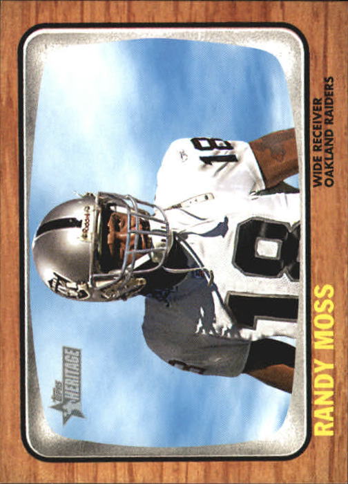2005 Topps Heritage #30 Randy Moss