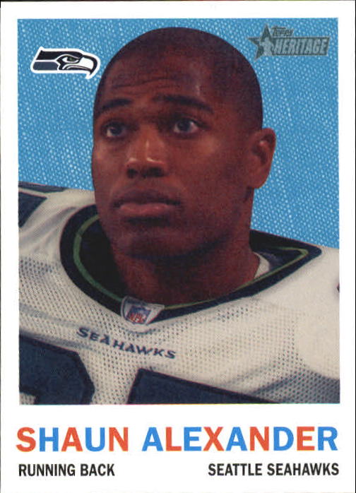 2005 Topps Heritage #43 Shaun Alexander