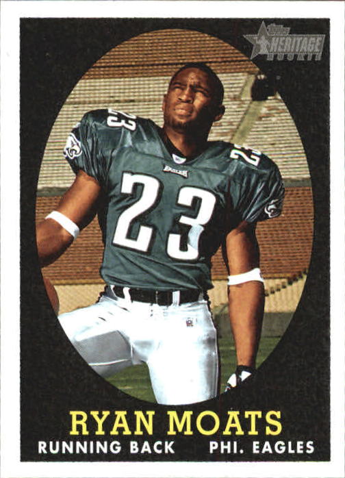 2005 Topps Heritage #58B Ryan Moats 58T SP