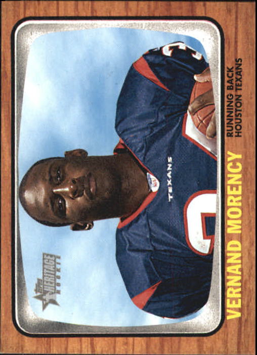 2005 Topps Heritage #65A Vernand Morency RC