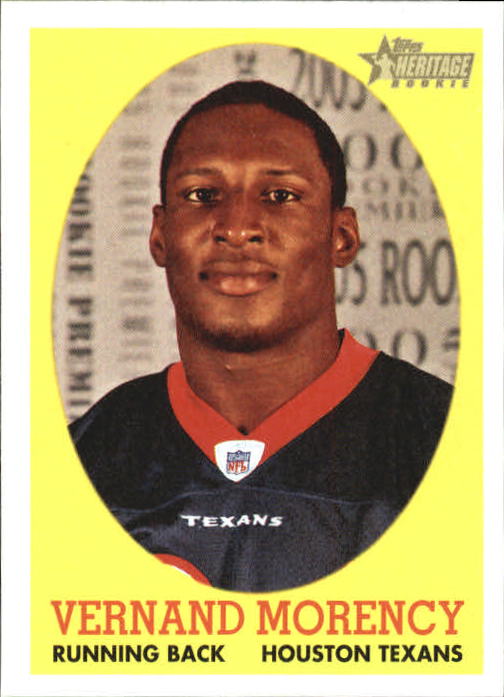 2005 Topps Heritage #65B Vernand Morency 58T SP