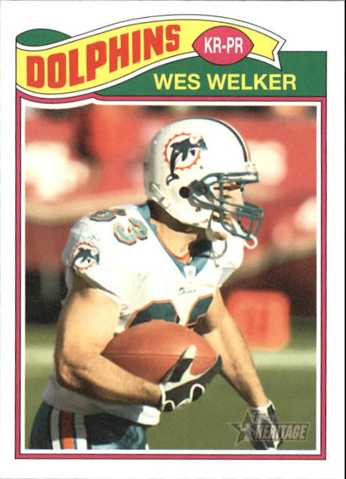 2005 Topps Heritage #149 Wes Welker