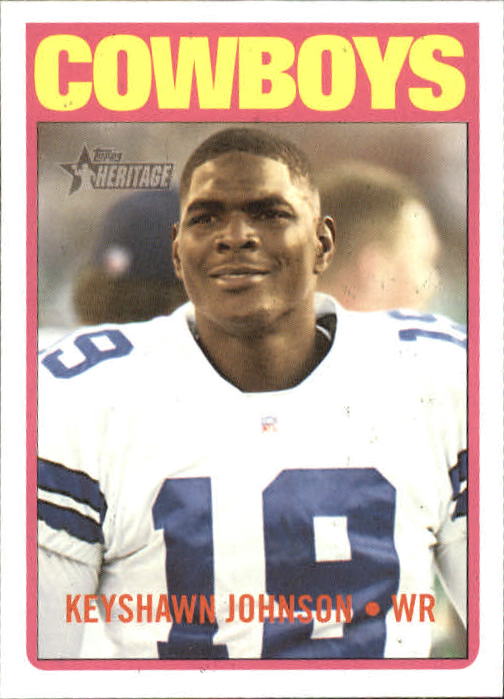 2005 Topps Heritage #152 Keyshawn Johnson