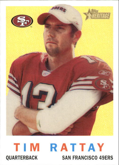 2005 Topps Heritage #163 Tim Rattay