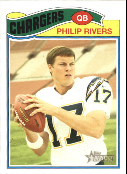 2005 Topps Heritage #205 Philip Rivers