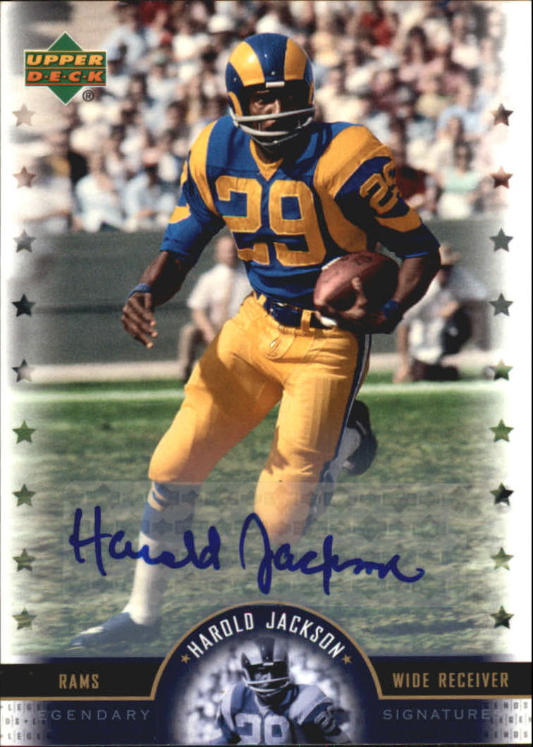 2005 Upper Deck Legends Legendary Signatures #HJ Harold Jackson