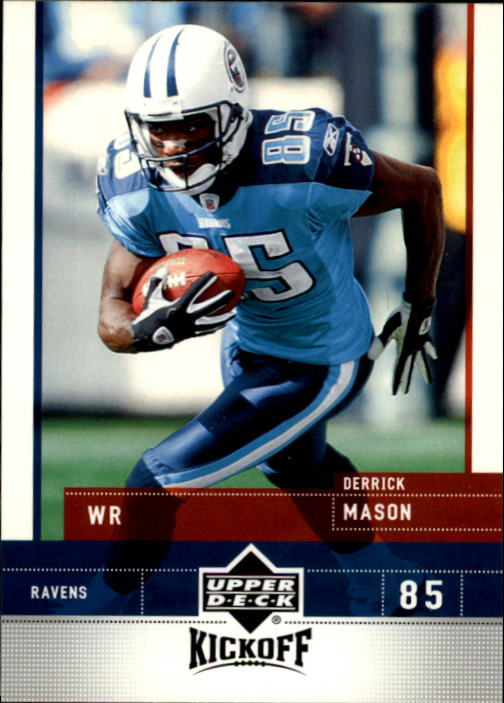 2005 Upper Deck Kickoff #9 Derrick Mason