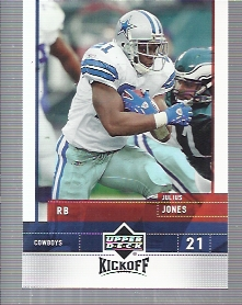 2005 Upper Deck Kickoff #22 Julius Jones