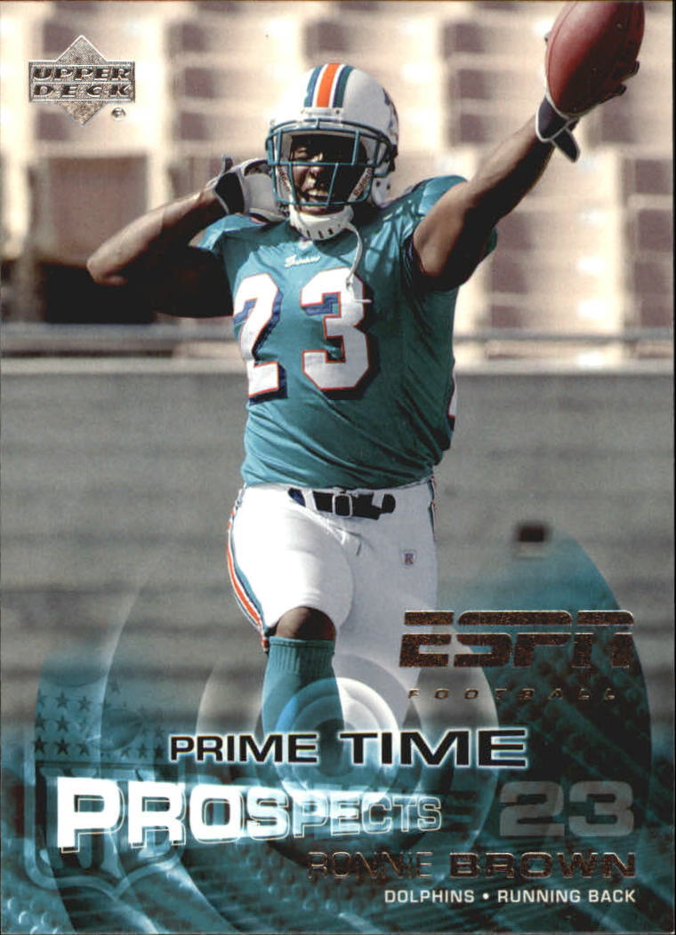2005 Upper Deck ESPN #109 Ronnie Brown RC