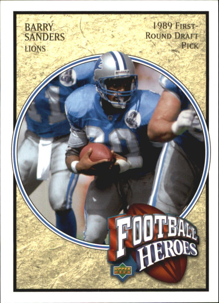 2005 Upper Deck Barry Sanders Heroes #42 Barry Sanders