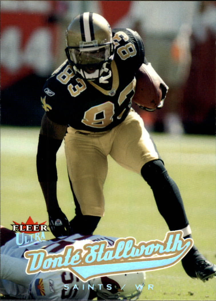 2005 Ultra #8 Donte Stallworth
