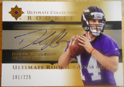 2005 Ultimate Collection #213 Derek Anderson AU RC