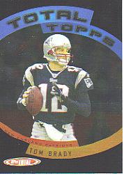 2005 Topps Total Total Topps #TT1 Tom Brady