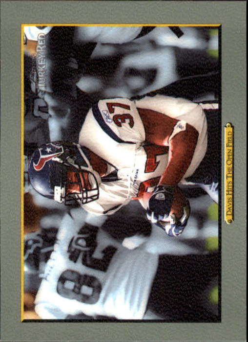 2005 Topps Turkey Red #76 Domanick Davis CL/Davis Hits the Hole