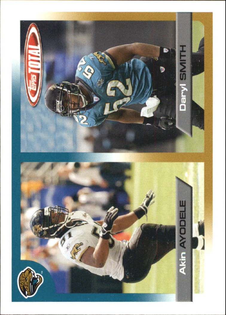 2005 Topps Total #55 Akin Ayodele/Daryl Smith