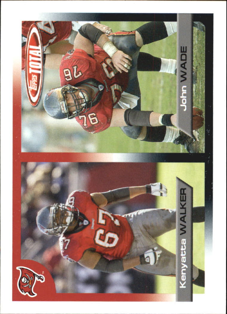 2005 Topps Total #66 Kenyatta Walker/John Wade RC