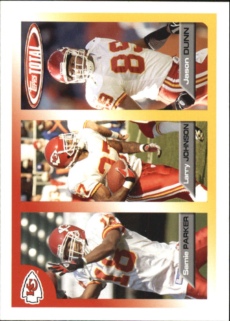 2005 Topps Total #416 Jason Dunn/Samie Parker/Larry Johnson