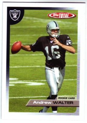 2005 Topps Total #488 Andrew Walter RC