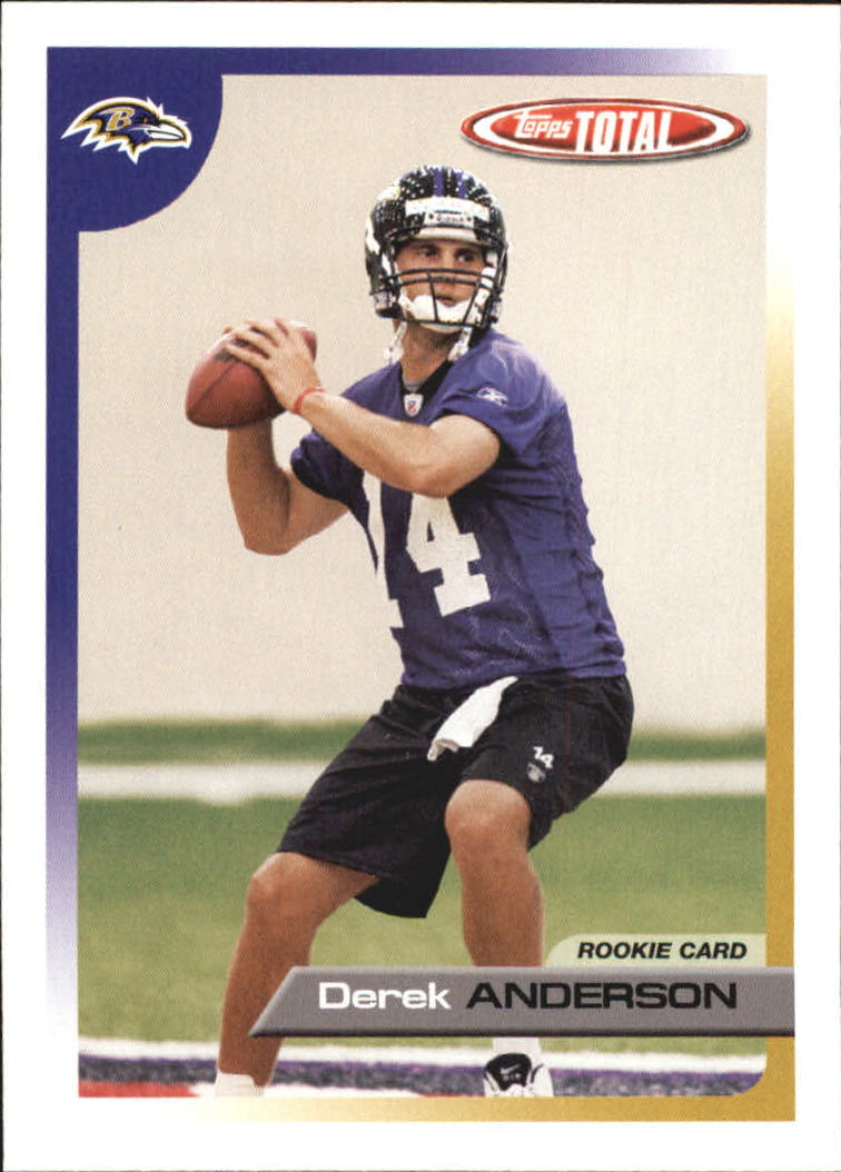 2005 Topps Total #524 Derek Anderson RC