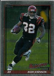 2005 Topps Chrome Throwbacks #TB36 Rudi Johnson