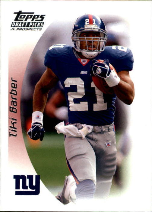2005 Topps Draft Picks and Prospects #9 Tiki Barber