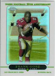 2005 Topps Chrome Refractors #177 Frank Gore