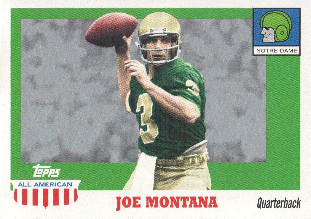 2005 Topps All American #8 Joe Montana