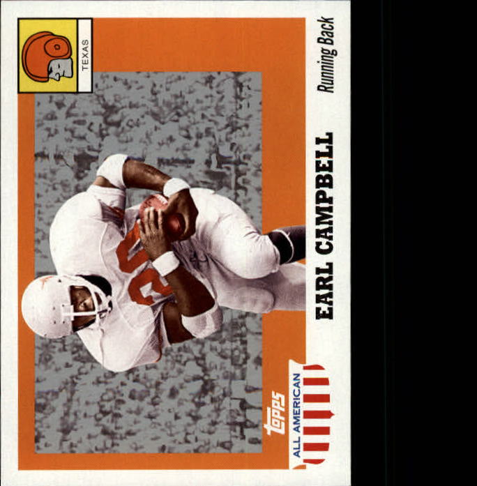 2005 Topps All American #11 Earl Campbell