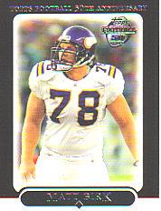2005 Topps Black #49 Matt Birk