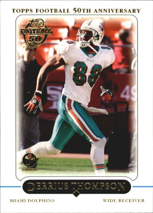 2005 Topps First Edition #27 Derrius Thompson