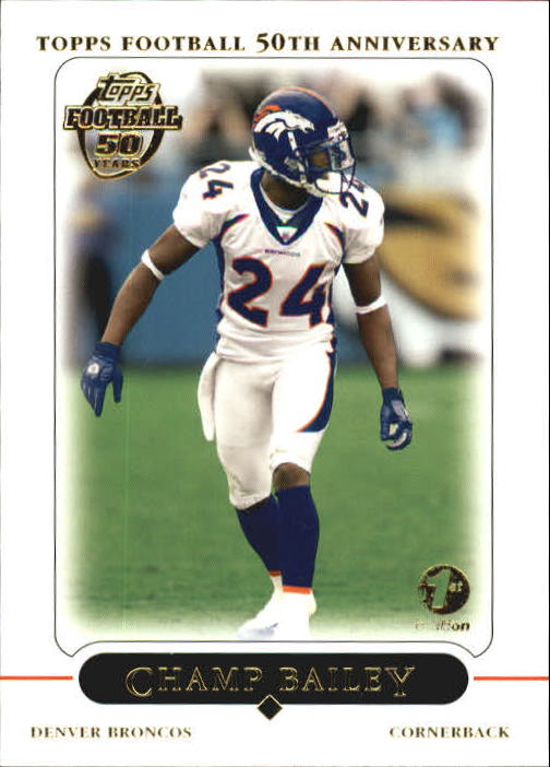 2005 Topps First Edition #60 Champ Bailey