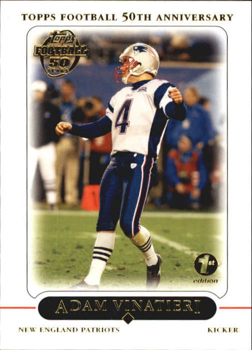 2005 Topps First Edition #87 Adam Vinatieri