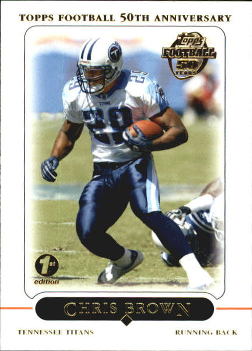 2005 Topps First Edition #103 Chris Brown