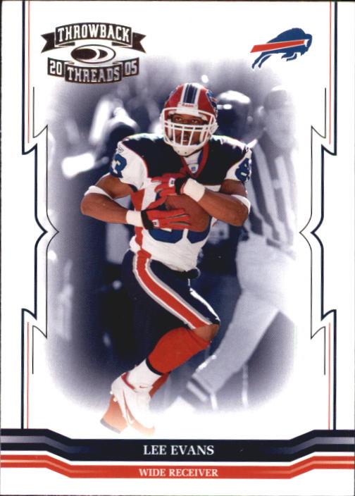 2005 Throwback Threads #17 Lee Evans