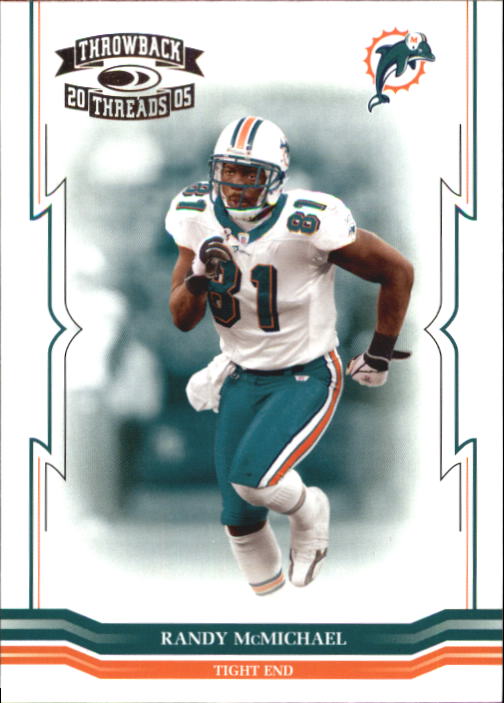 2005 Throwback Threads #78 Randy McMichael