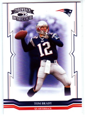 2005 Throwback Threads #88 Tom Brady
