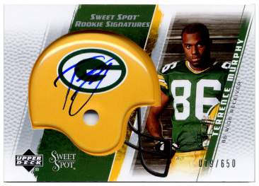 2005 Sweet Spot #254 Terrence Murphy AU/650 RC