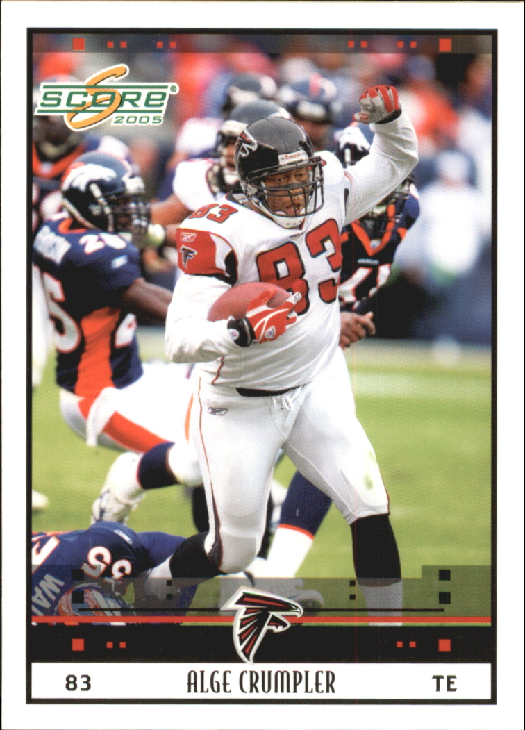 2005 Score Glossy #9 Alge Crumpler