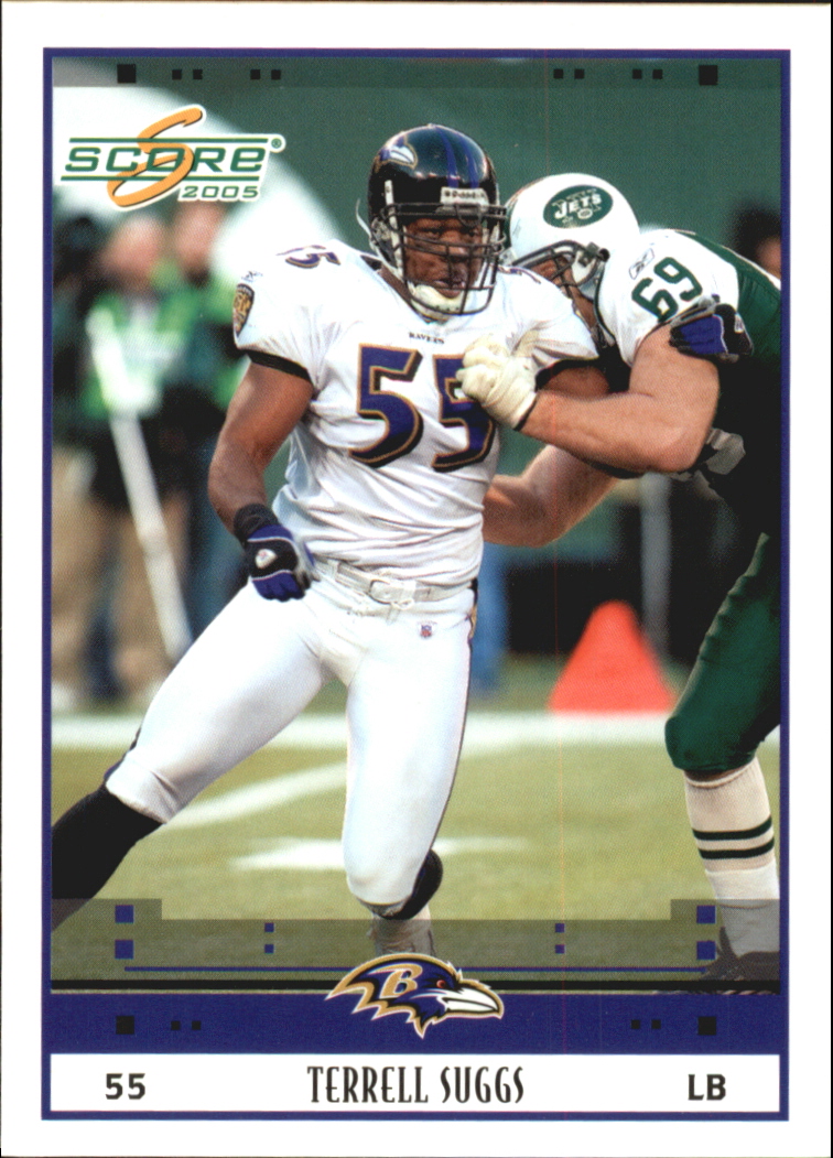 2005 Score Glossy #26 Terrell Suggs