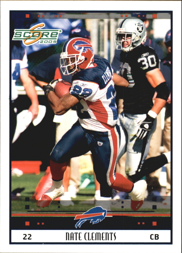 2005 Score Glossy #32 Nate Clements