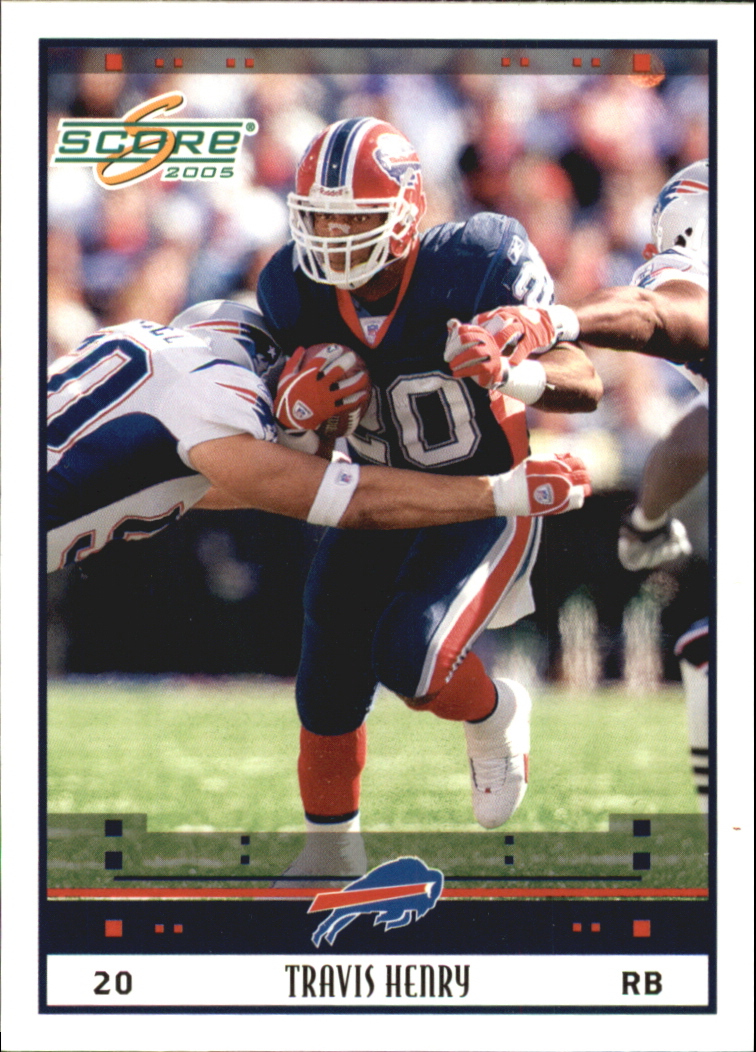 2005 Score Glossy #34 Travis Henry