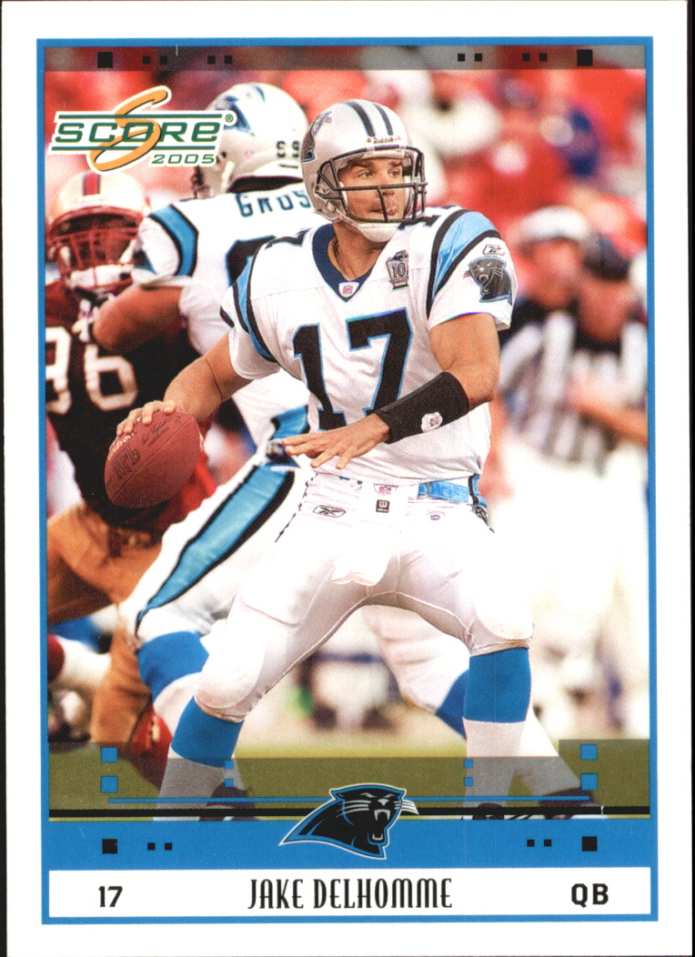 2005 Score Glossy #38 Jake Delhomme
