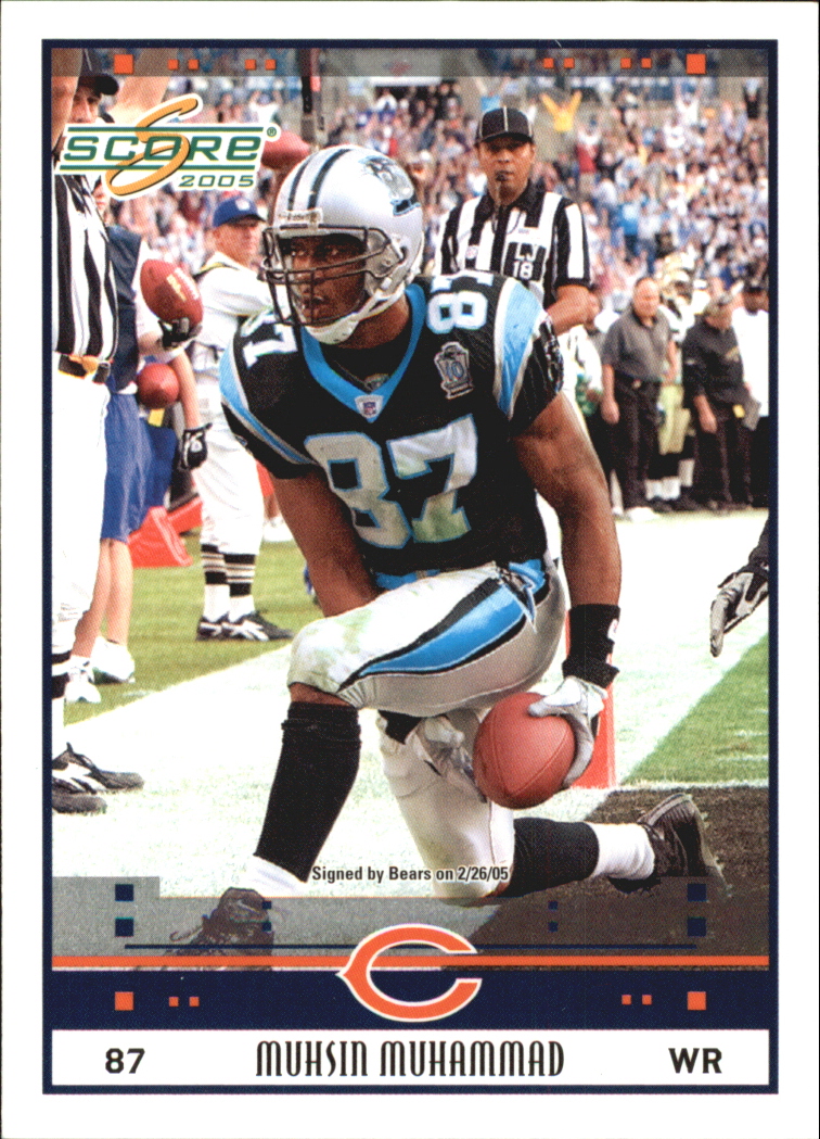 2005 Score Glossy #42 Muhsin Muhammad