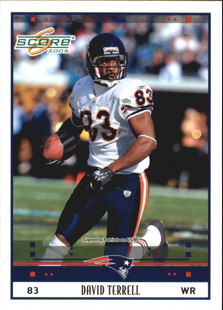 2005 Score Glossy #50 David Terrell